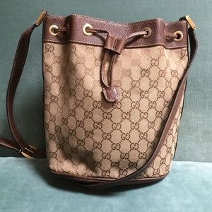 Vintage Gucci Bucket Bag